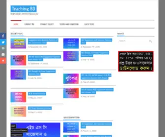 Teachingbd.com(Teaching BD) Screenshot