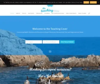 Teachingcove.com(The Teaching Cove) Screenshot