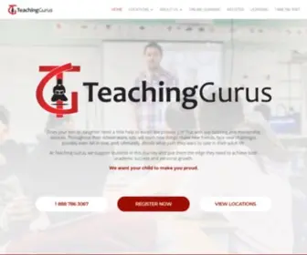 Teachinggurus.ca(Teaching Gurus) Screenshot