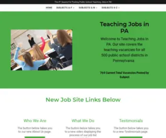 Teachinginpa.com(Teaching Jobs in PA) Screenshot