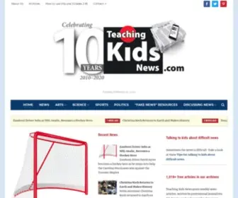 Teachingkidsnews.com(Teaching Kids News) Screenshot