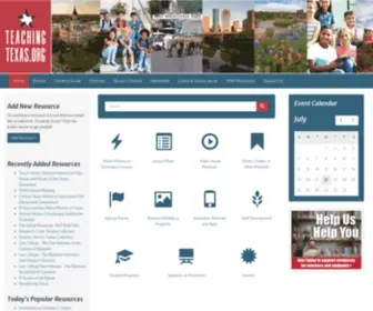 Teachingtexas.org(Teaching Texas) Screenshot