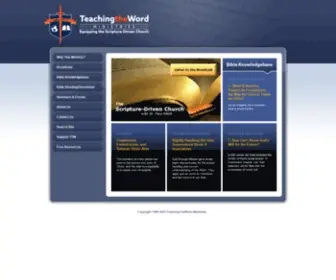 Teachingtheword.org(TeachingTheWord Ministries) Screenshot
