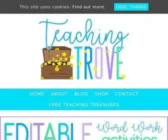 Teachingtrove.com(Teaching Trove) Screenshot
