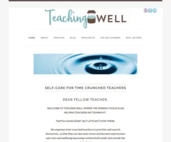 Teachingwell.life(Teacher Self) Screenshot