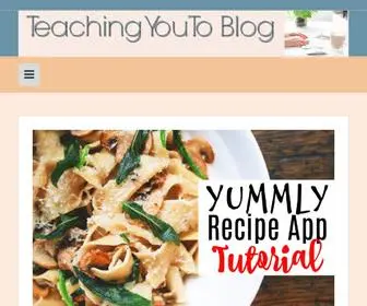 Teachingyoutoblog.com(Teaching You To Blog) Screenshot
