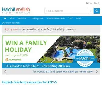 Teachitenglish.co.uk(1000s of English Teaching Resources) Screenshot