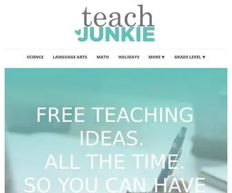 TeachJunkie.com(Teach Junkie) Screenshot