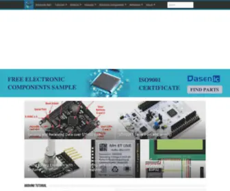 Teachmemicro.com(Teach Me Microcontrollers) Screenshot