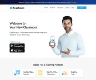 Teachmint.com(Teachmint X) Screenshot
