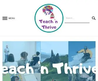 Teachnthrive.com(Teach 'n Thrive) Screenshot