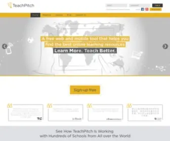 Teachpitch.com(Teach Pitch) Screenshot