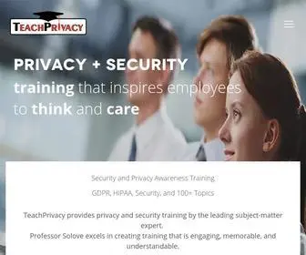 Teachprivacy.com(Security Awareness Training) Screenshot
