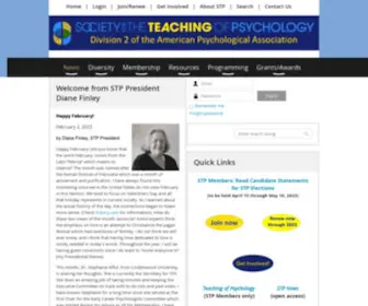 Teachpsych.org(Teachpsych) Screenshot