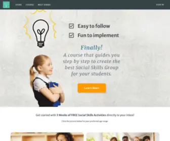 Teachsocialskills.com(Teach Social Skills) Screenshot