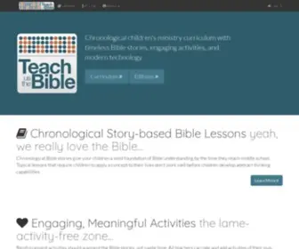 Teachusthebible.com(Teach Us the Bible) Screenshot