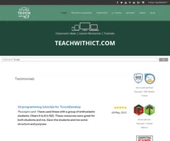 Teachwithict.com(TeachWithICT Blog) Screenshot