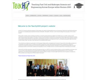 Teachy.eu(The TeacHy2020 project's website) Screenshot