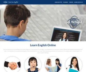 Teachyouenglish.com(English Courses Online) Screenshot