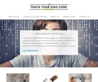 Teachyourkidscode.com(Teach Your Kids Code) Screenshot