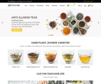 Teafloor.com(Best Tea in India) Screenshot