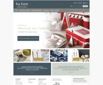 Teaforte.hk(Tea Forté) Screenshot