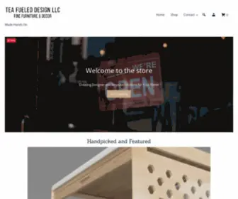 Teafueleddesign.com(Tea Fueled Design) Screenshot