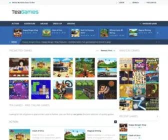 Teagames.com(Tea Games) Screenshot