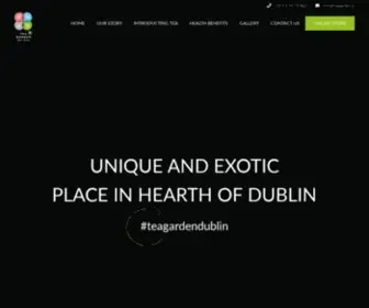 Teagarden.ie(Place to relax with cup of tea) Screenshot