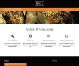 Teaglu.com(teaglu) Screenshot