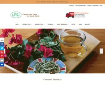 Teahaven.com(Tea Haven) Screenshot