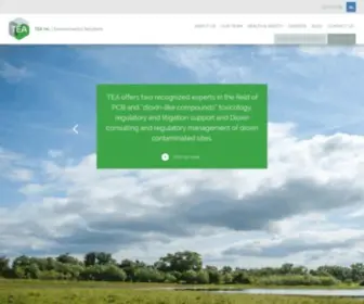 Teainconline.com(Environmental Solutions) Screenshot