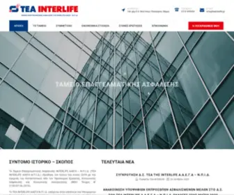 Teainterlife.gr(Ταμείο) Screenshot