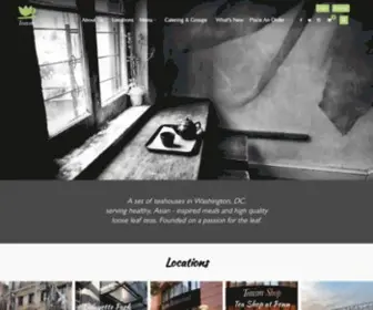 Teaism.com(A set of DC) Screenshot