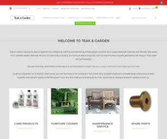 Teakandgarden.com(Teak Garden Furniture) Screenshot