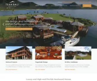 Teakbali.com(Teak Bali) Screenshot