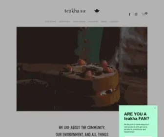 Teakha.com(teakha) Screenshot