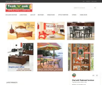 Teaknoak.com(Teak n Oak Furniture) Screenshot