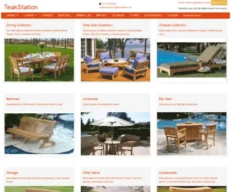 Teakstation.net(Teak Furniture @ lowest Prices) Screenshot