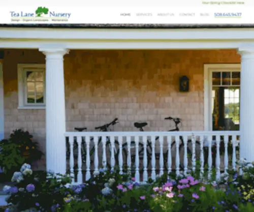 Tealanenursery.com(Martha's Vineyard Landscaping) Screenshot