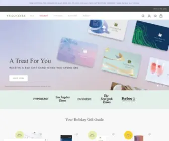 Tealeaves.com(Loose Leaf Tea & Luxury Tea) Screenshot