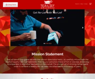 Tealiefbrand.com(Tea) Screenshot