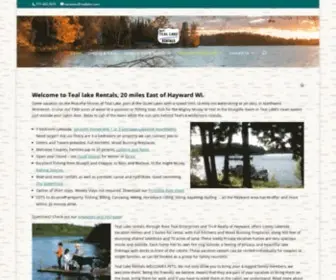 Teallake.com(Teal Lake Rentals) Screenshot