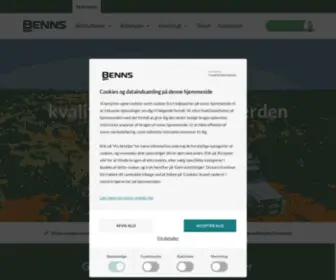 Team-Benns.com(BENNS rejser) Screenshot