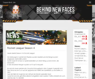 Team-BNF.de(Clan Homepage) Screenshot
