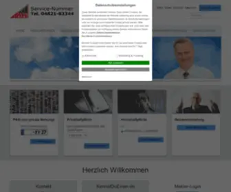 Team-Finanz.de(TEAM FINANZ & Versicherungsmakler seit 1990) Screenshot
