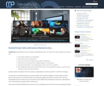 Team-Mediaportal.de(MediaPortal verwandelt Ihren PC in ein modernes Multimedia) Screenshot