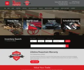 Team-Toyota.com(Team Toyota) Screenshot