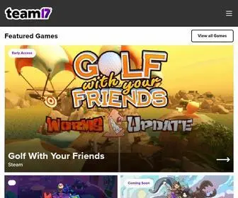 Team17.com(Indie Games developed by Independent Developers) Screenshot