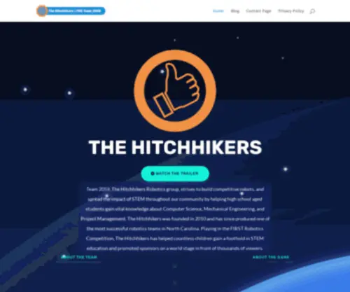 Team2059.org(The Hitchhikers) Screenshot
